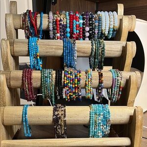 Assorted Multicolor Beaded Bracelet 
Generous discount when buying more than 2